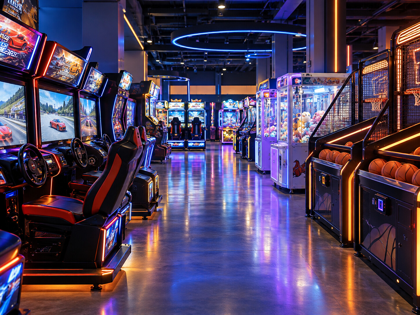 Arcade venue scenario